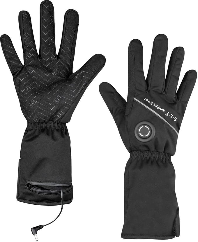 E·l·t Verwarmde Paardrijhandschoen E·l·t Comfort Heat Zwart - XL