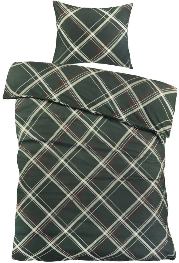 Day Dream Serfaus Dekbedovertrek - Eenpersoons - 140x200/220 cm - Groen