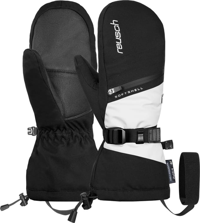 Reusch Reusch Demi R-TEX® XT Mitten Dames Wintersporthandschoenen - Zwart - Wit