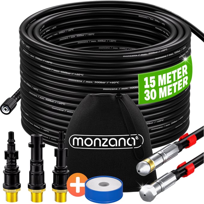 Waterleidingslang Premium Set 5-delig 30m