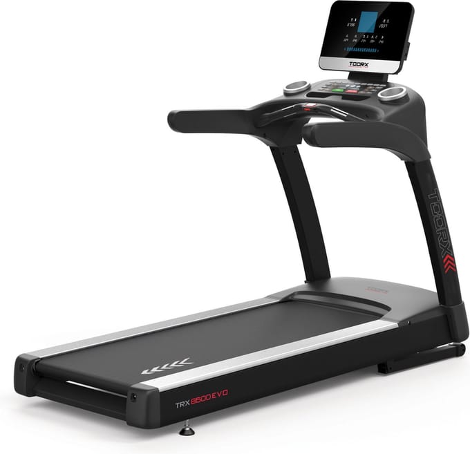 Toorx Professional TRX 8500 EVO Loopband - 9 Trainingsprogramma's - 24 km/h - LED Scherm