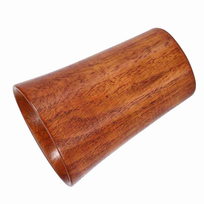 Handgemaakte Primitieve Natuurlijke Houten Thee Drinkbeker Bier Koffiebeker Melkcontainer brown