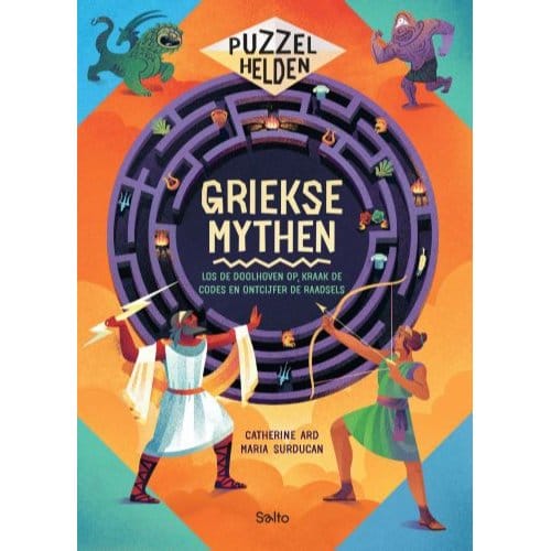 Puzzelhelden: Griekse Mythen - Catherine Ard