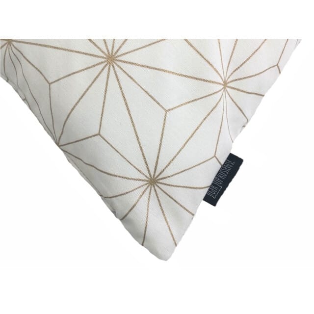 Gek op kussens! Sierkussen nadal white/gold | 45 x 45 cm | katoen/polyester