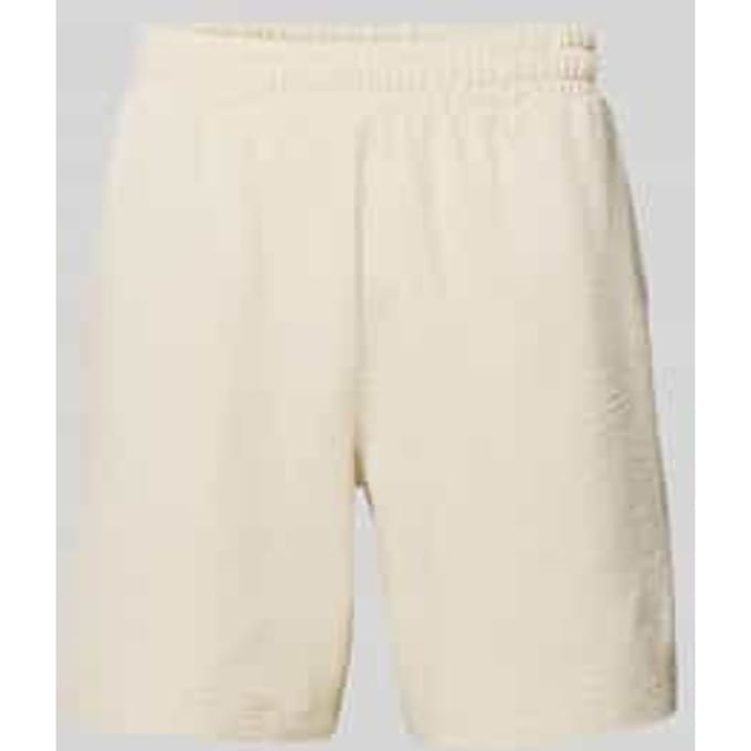 Short met logo-stitching