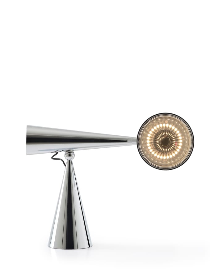 Tom Dixon Pose Task tafellamp - silver