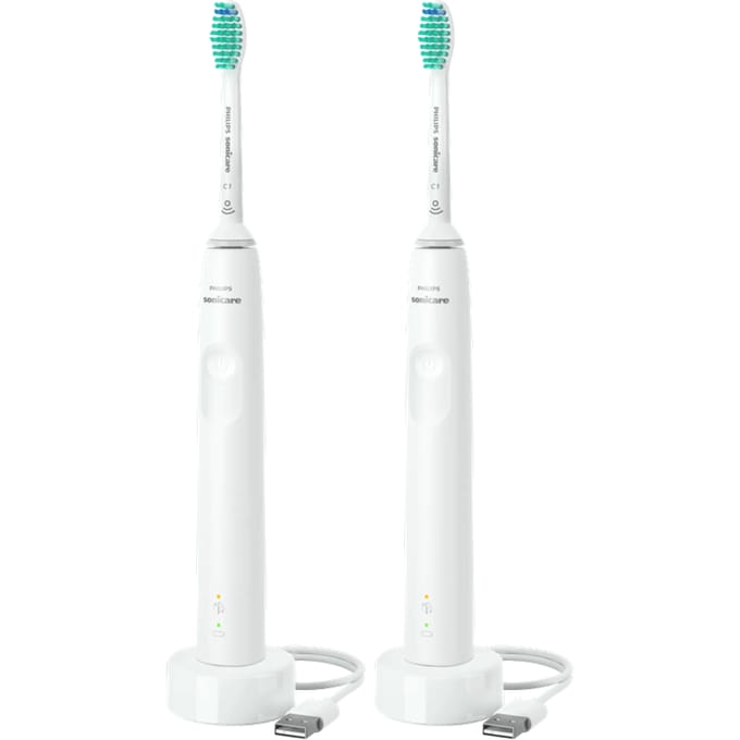 Philips Sonicare Series 3100 HX3675/13 - Elektrische tandenborstel - Wit - Duopack