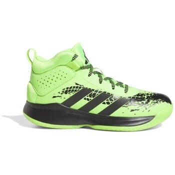 Brede basketbalschoenen voor kinderen adidas Cross Em Up 5
