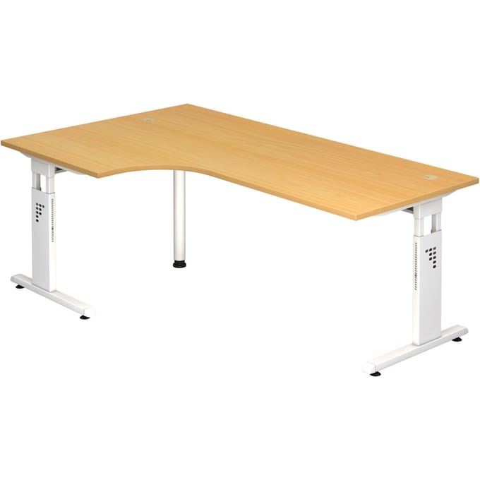 MEGA 82 W | Bureau - Beuken/Wit
