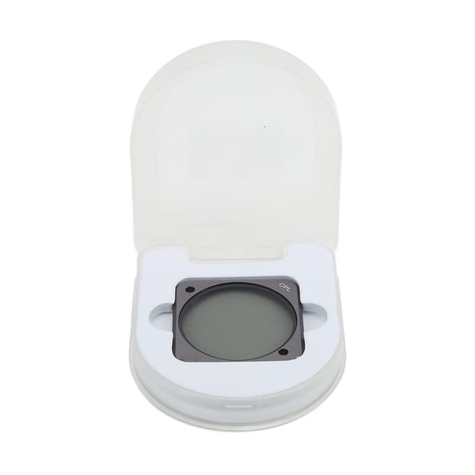 Junestar CPL Optisch Glas Actiecamera Lensfilters Set voor DJI Action 2 Sportcamera white