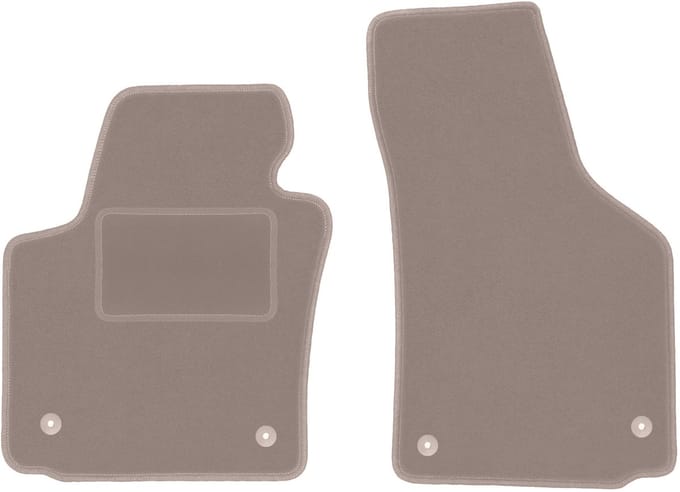 Beige voormatten voor: Seat Leon II hatchback (2005-2012)