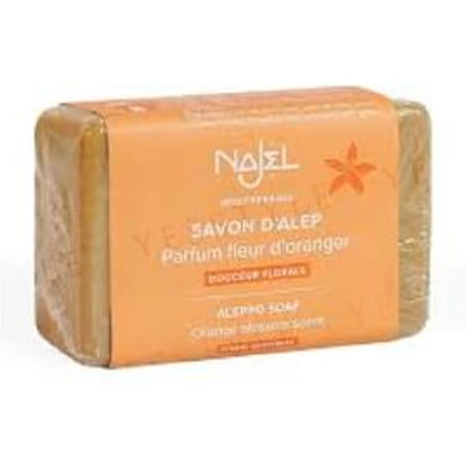 Najel - Aleppo Soap with Organic Orange Blossom 100g