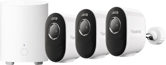 Reolink Argus B330 3-Pack + Home Hub 1 Lite