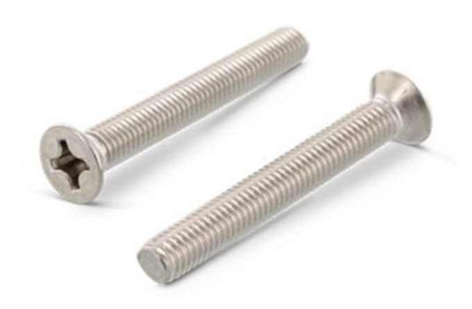 Metaalschroef Din965Ph M5X60Mm Vk RVS A2 - 200 stuks