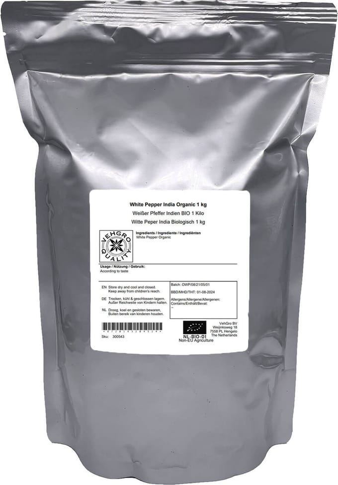 Witte Peper - 1 Kg - Holyflavours