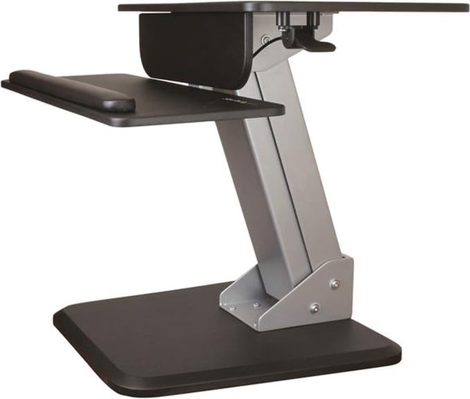 StarTech.com Sit to Stand Workstation with One Touch Height Adjustment - mounting kit