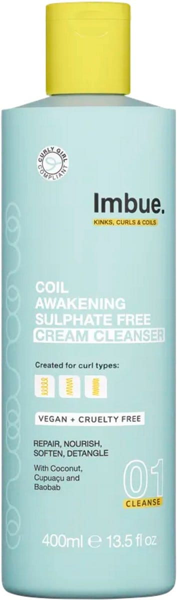 Imbue - Coil Awakening Sulphate Free Cream Cleanser - 400 ml