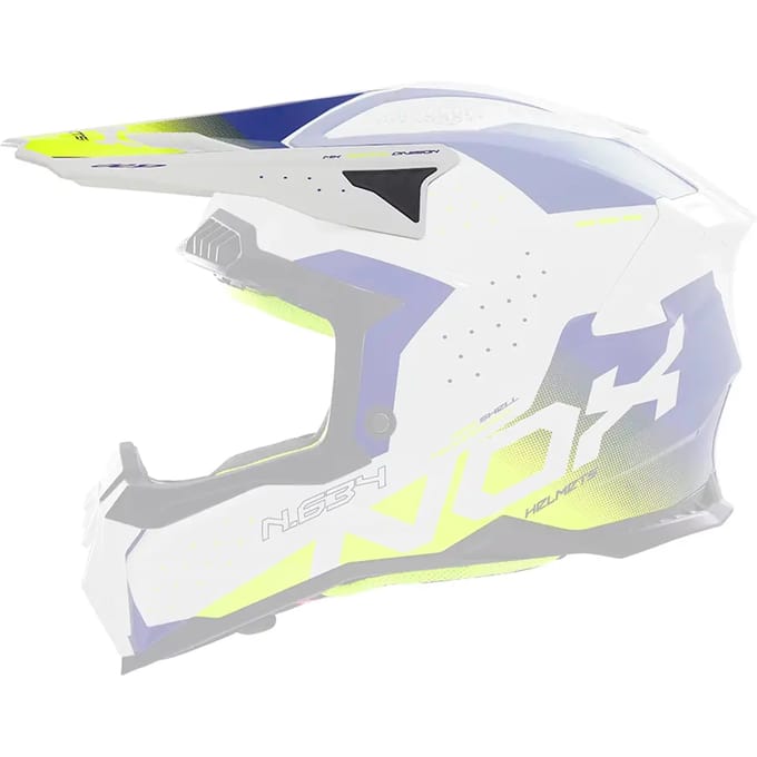 Vizier voor motorcrosshelm Nox N634 Gradiant