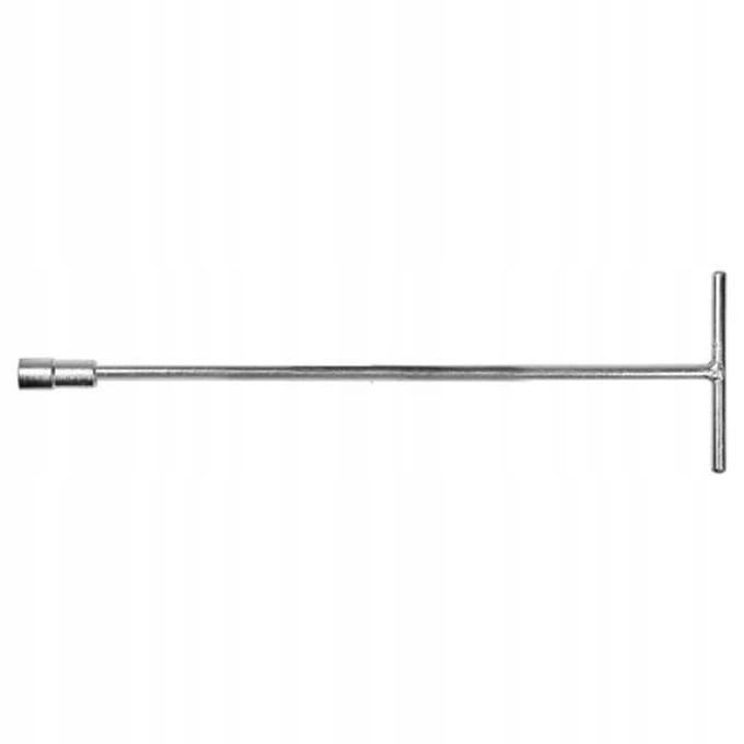 Topex - Dopsleutel - 10 mm - 400 mm lang - Zeskant