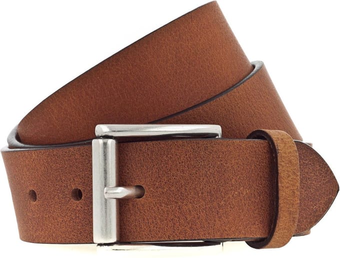 Vanzetti Leren Riem 40mm Leather Belt W140 Cognac Bruine