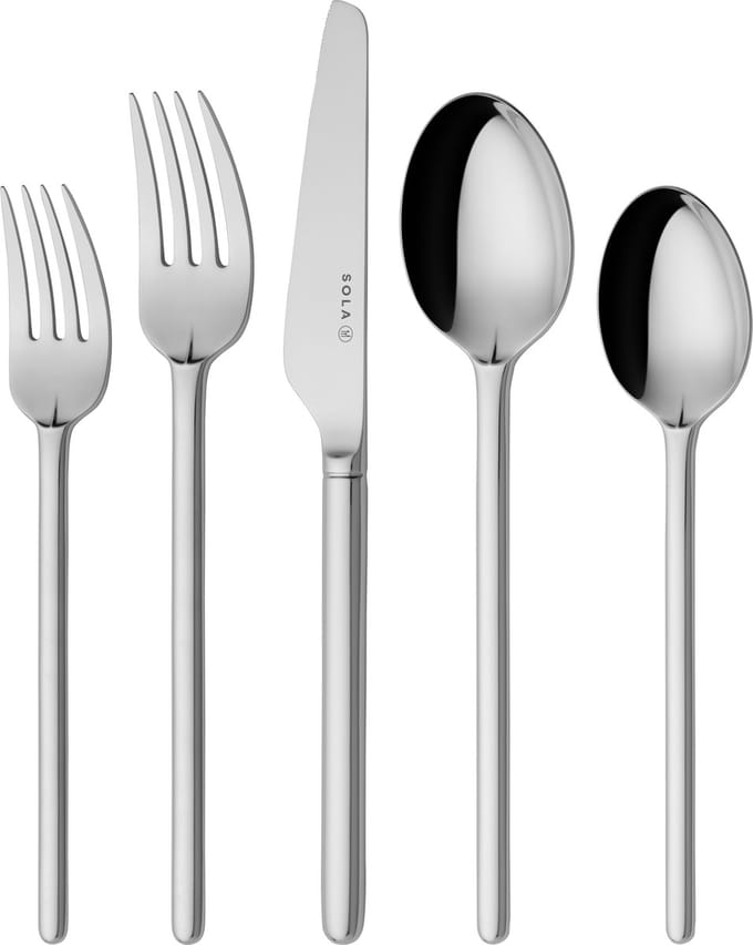 Sola New Dutch Bestekset 8 persoons - 70 delig - Edelstaal 18/10