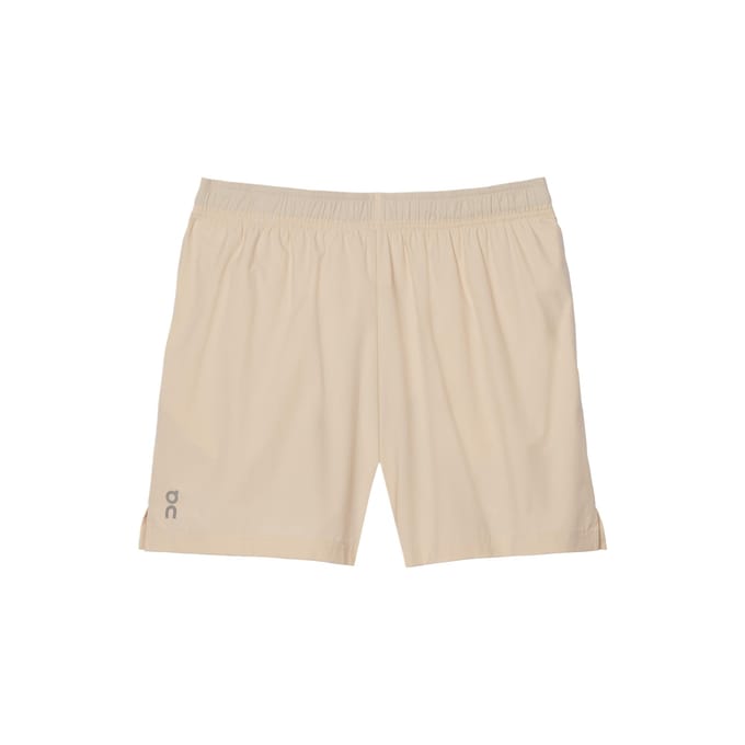 On Core 5 Inch Shorts Dames Shorts Zand 1WF11050554 M white