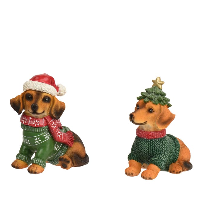 Hond polyresin 2ass