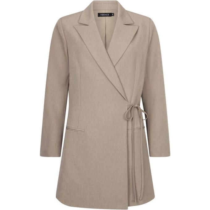 Ydence Dress April Dames - Jurk - Beige - Maat S