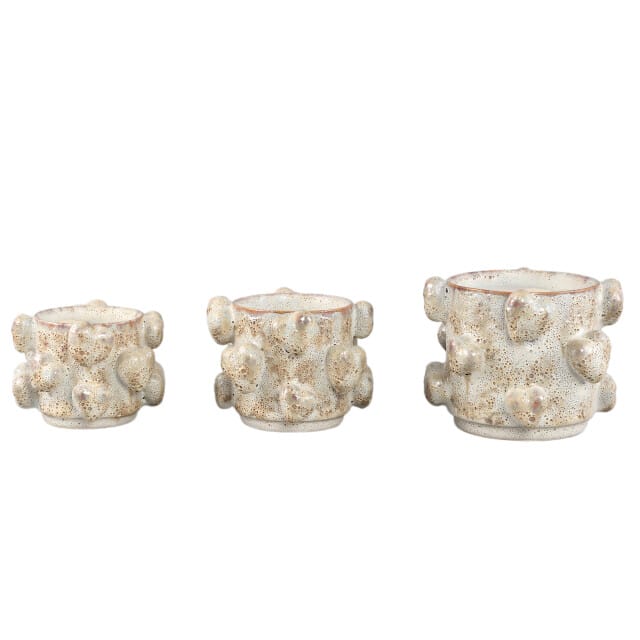PTMD - Pot Valentin - Beige - 22x21.5x17cm