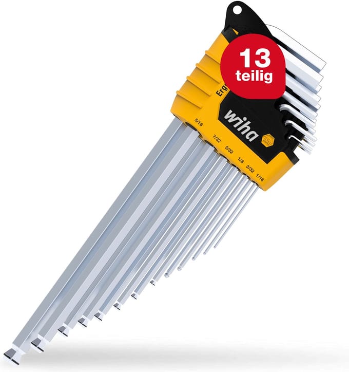 Wiha - L-Key Set In Ergostar Holder