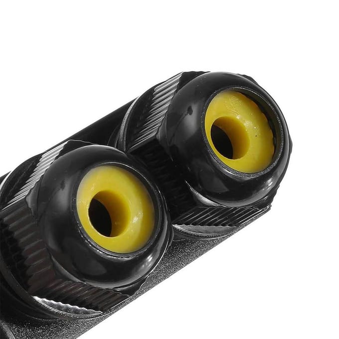 Waterdichte IP68 Kabelconnector 3-weg Externe Elektrische Verbindingsdoos Plastic Kabeldraad Connector