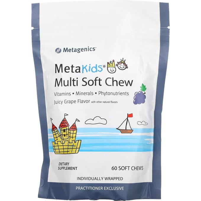 Metagenics, MetaKids, Multi Soft Chews, saveur raisin juteux, 60 bonbons mous