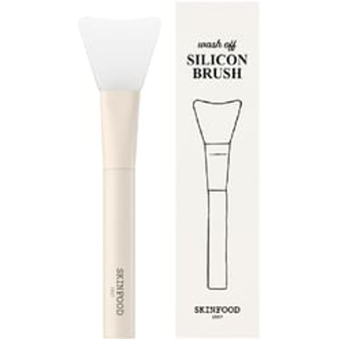 SKINFOOD - Wash Off Silicon Brush - Gezichtsmasker Applicator
