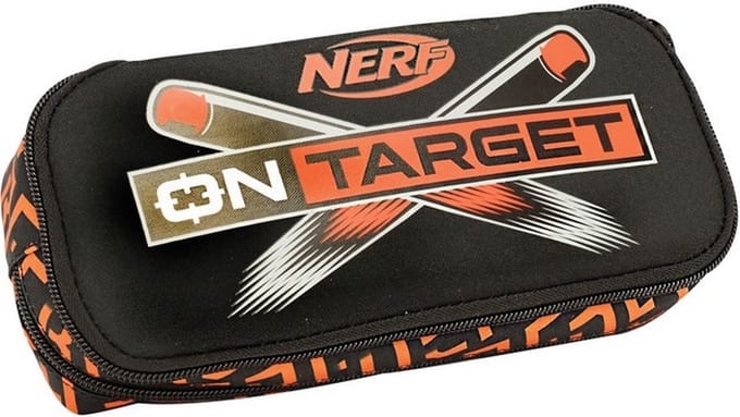Hasbro Etui Nerf Junior 10,5 X 23,5 Cm Polyester Zwart