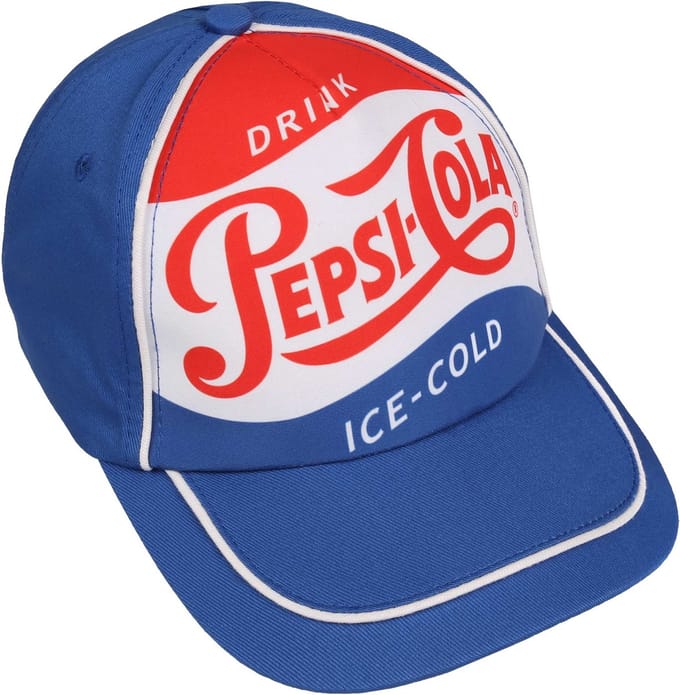 Blauwe PEPSI-COLA baseballpet