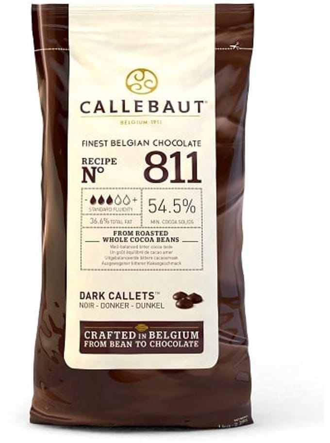 Callebaut Chocolade Callets - Puur - 10 kg - Belgische Chocolade