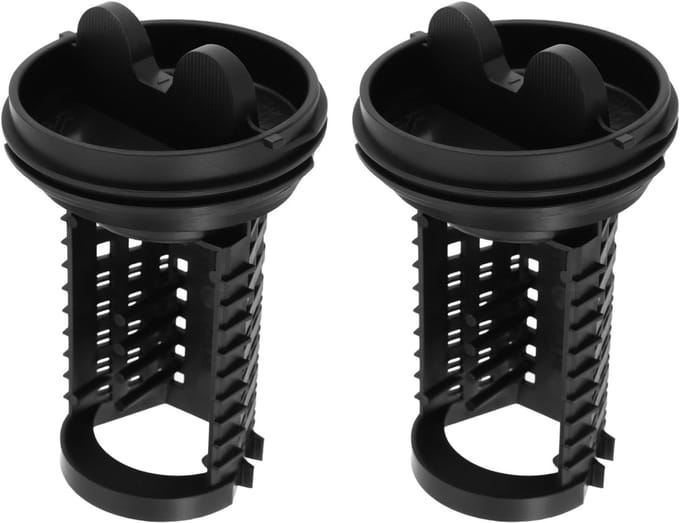 2 Stuks Wasmachine Filter en Afvoerpomp Filterdop 96mm Geschikt voor LG Modellen en Onderdelen