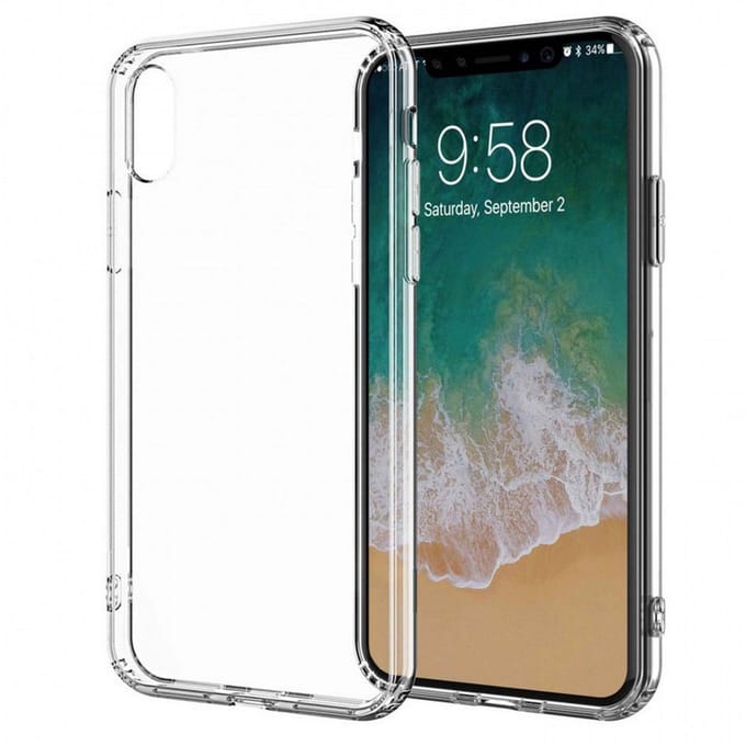Puro Iphone Xs/x Telefoonhoesje Transparant