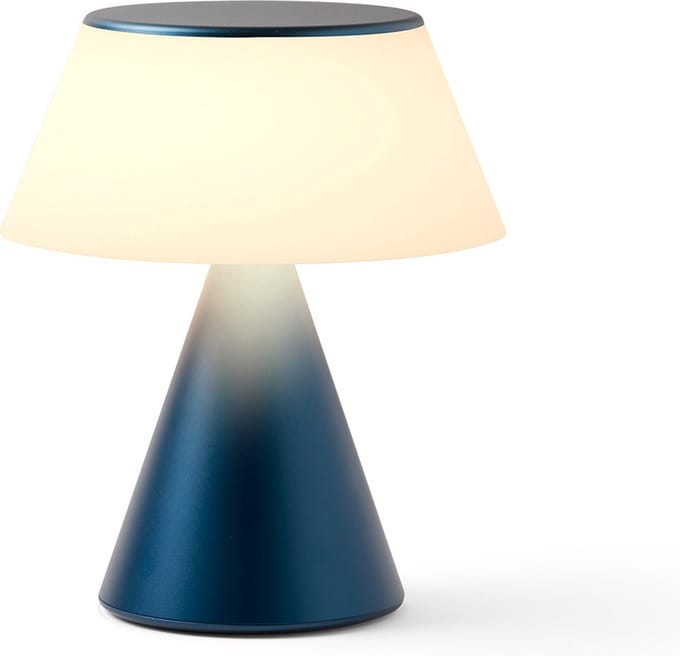 Lexon Design LUMA Portable LED Lamp | L - Dark Blue