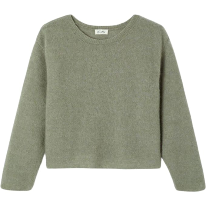 American Vintage Vitow Pullovers Khaki Vito18ph26
