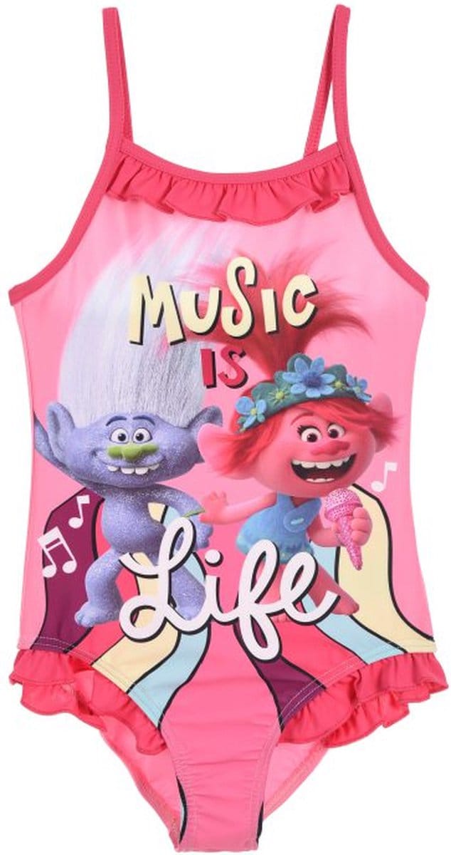 Trolls Badpak - Music is Life - Fuchsia - 128