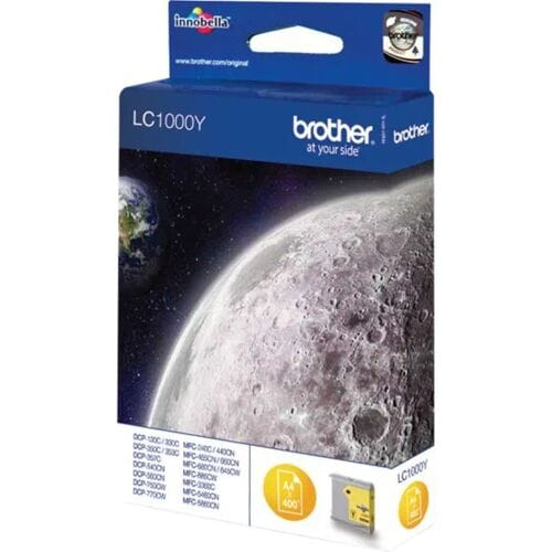 Brother Inktcartridge LC-1000Y Geel
