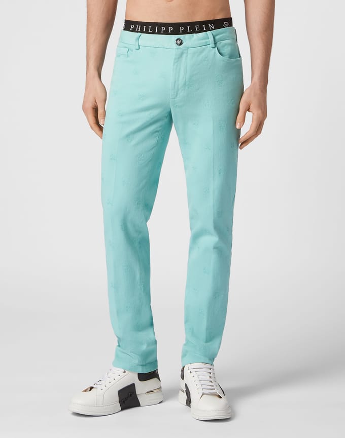 Broek Pasvorm Chinos Skull