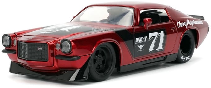 Chevrolet Camaro #71 1971 Red Jada