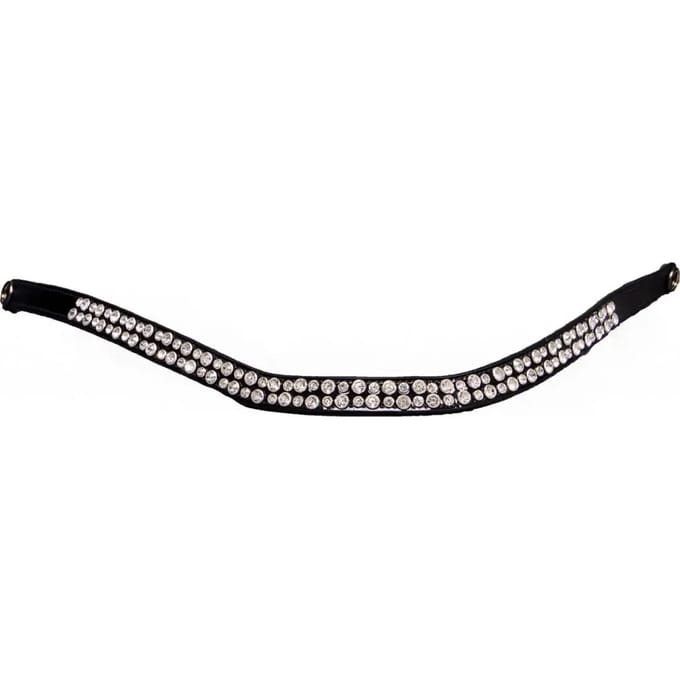 Presteq Frontriem Presteq Sparklingstar Bruin-zilver