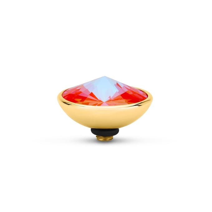 Melano Twisted Gradient Steentje Orange Glow Delite | Goud