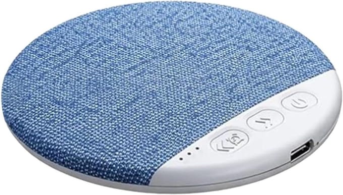Slaap Luidspreker - Kussen Audio - Ontspannen Luisteren - Ingebouwd Wit Ruis - 96 cm - Zwart