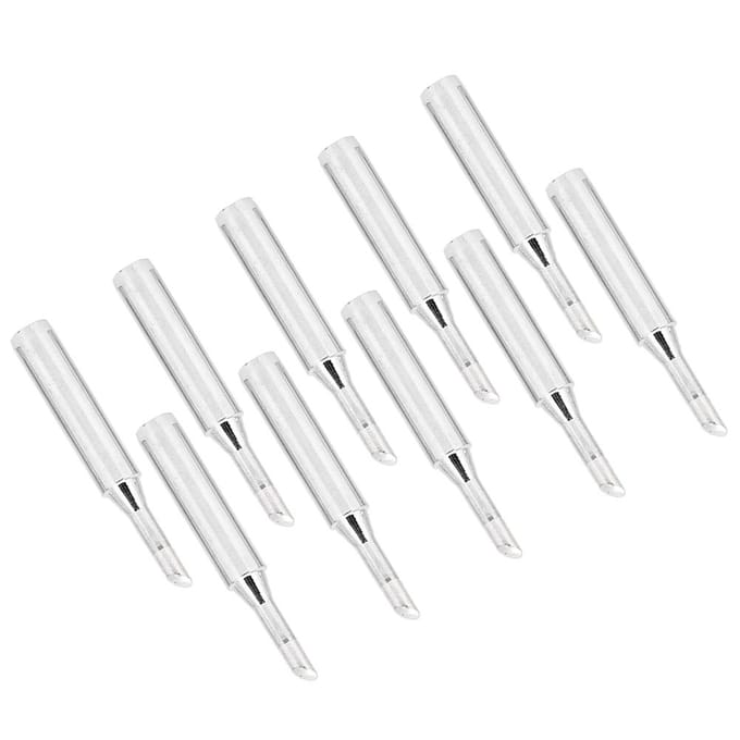 10 Pièces Pointe de Fer à Souder Laiton Chauffage Interne Outils de Fer à Souder Sans Plomb 900MT3C