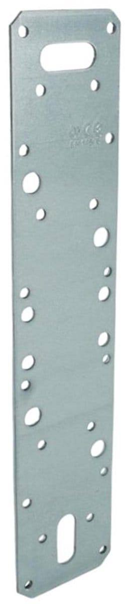 Koppelplaat - 300 x 60 x 2.5 mm - Verzinkt