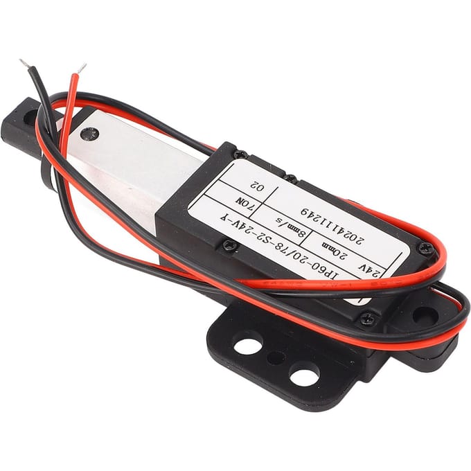 Mini actionneur linéaire avec aile Actionneur électrique 24V pour canapé Robot Servo Course 20mm Poussée 70N